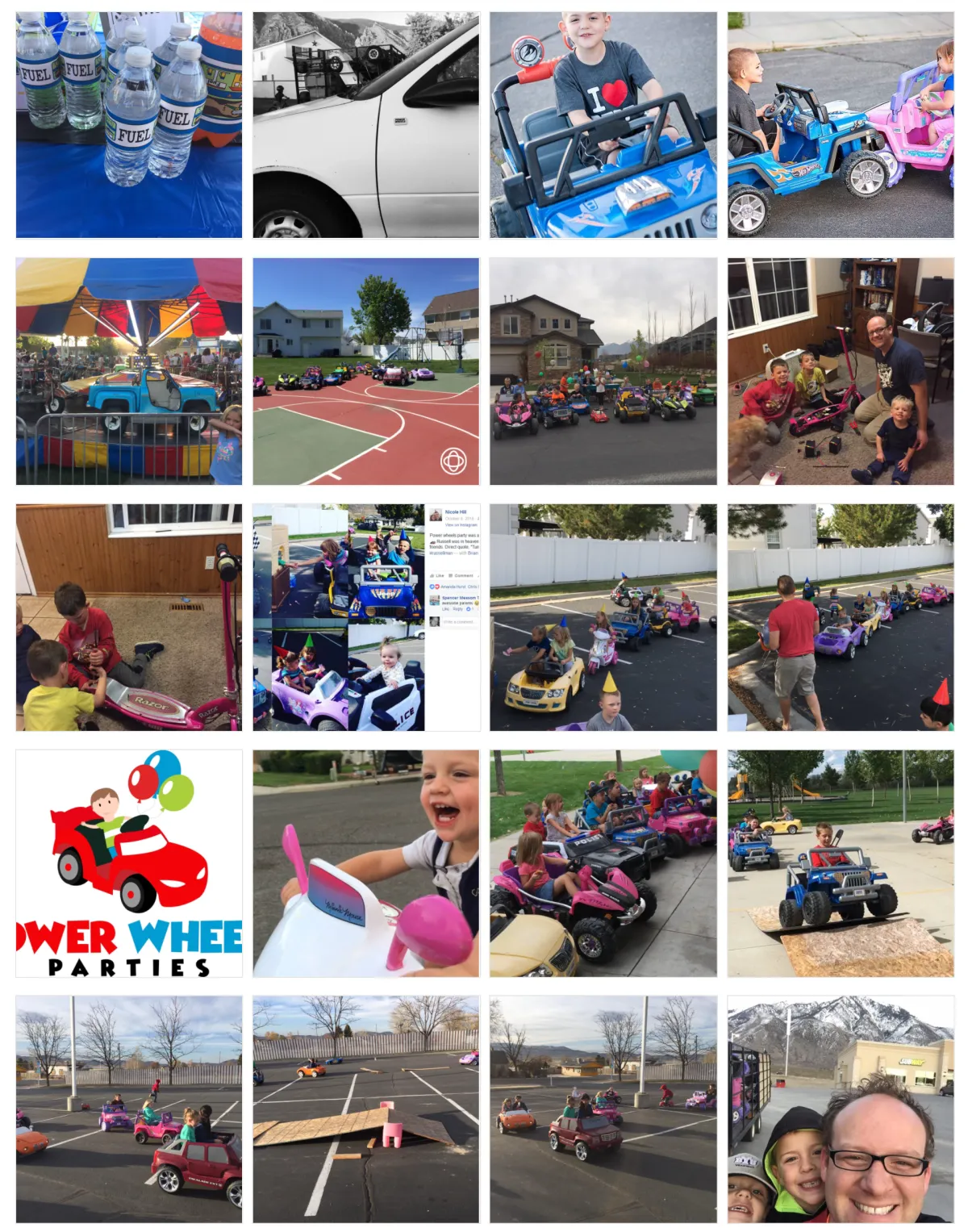 Party events and branded truck